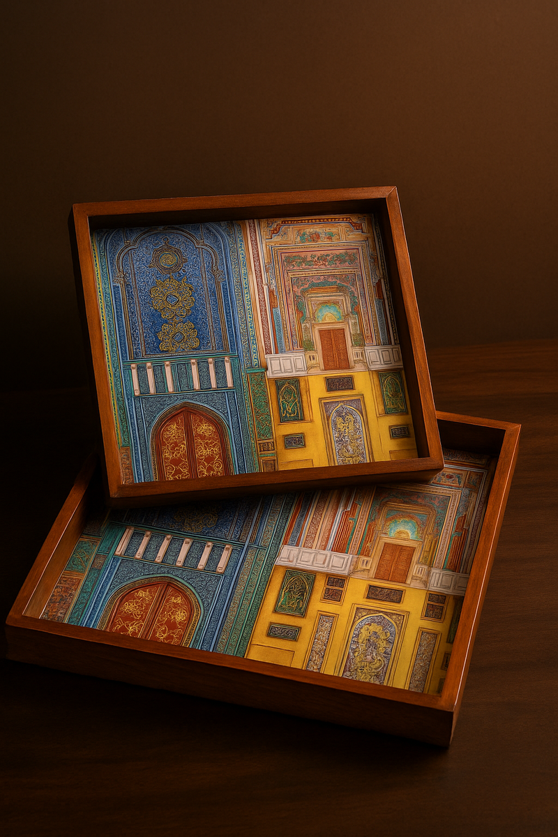 Emerald Harmony Tray Bundle (Set of 2)