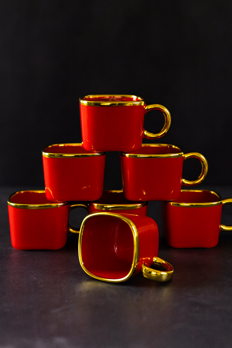 Classic Red & White Cup Bundle – 12 Pack