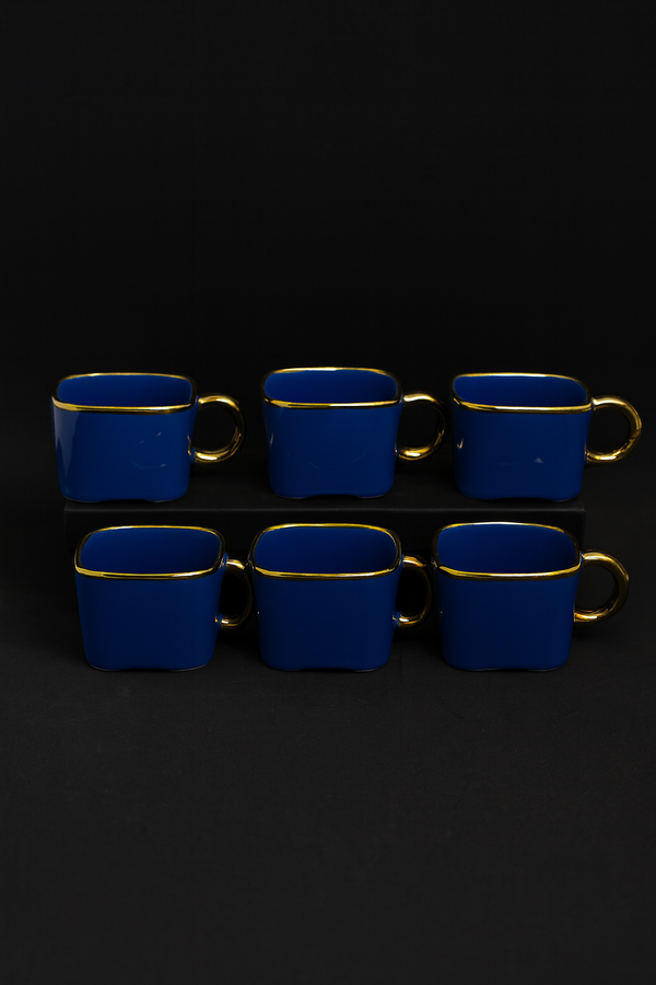Emerald Luxe 6-Piece Mug Set