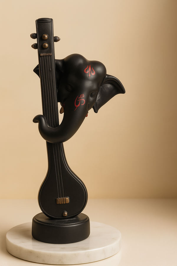 “Om Veena Ganesh – Luxe Ebony Edition”