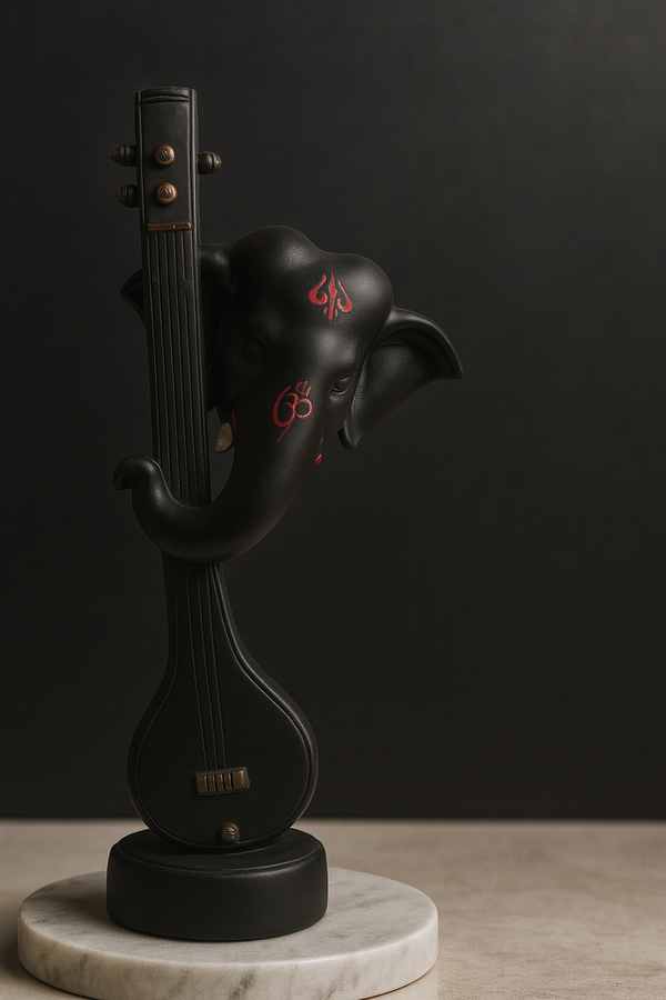 “Om Veena Ganesh – Luxe Ebony Edition”