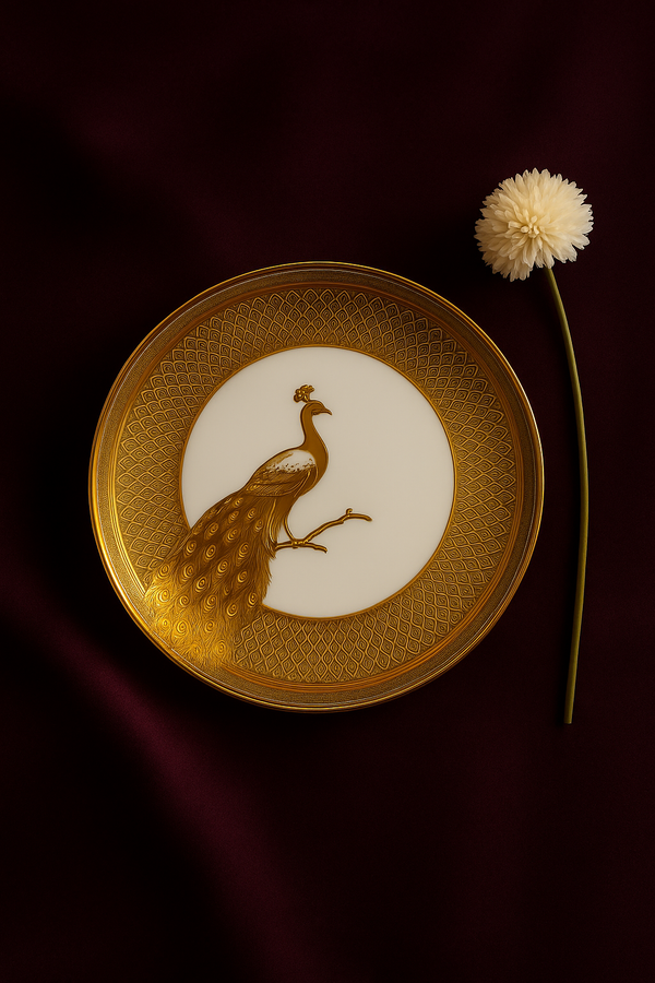 Peacock Royale – Gold Plated Set (Set of 2)