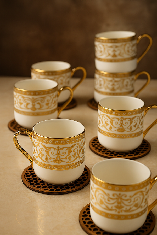 Vintage Royale – 6 Piece Mug Set